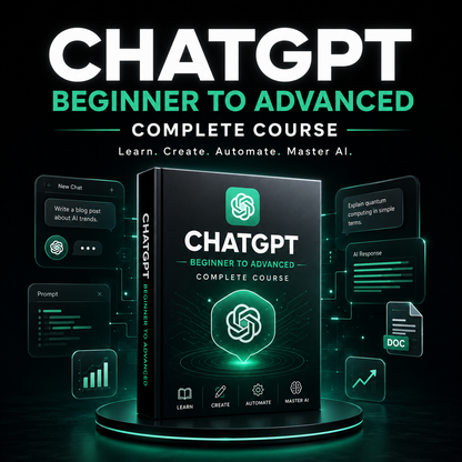 ChatGPT Complete Beginner to Advanced Course - COURSEINDIA