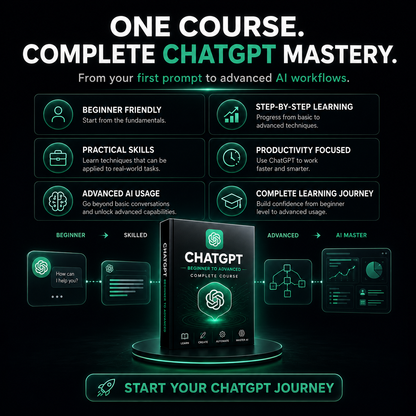 ChatGPT Complete Beginner to Advanced Course - COURSEINDIA