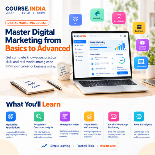 Digital Marketing Course –  COURSEINDIA