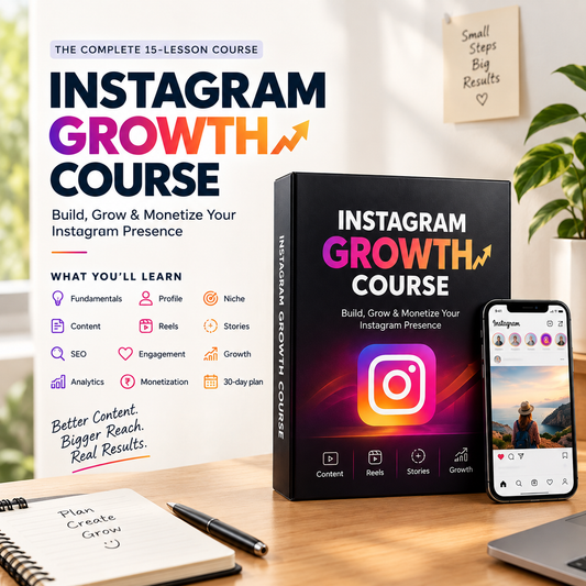 Instagram Growth Course – Learn to Grow Your Instagram