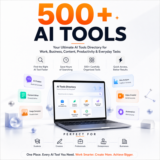 500+ AI Tools – Ultimate AI Tools Directory - COURSEINDIA